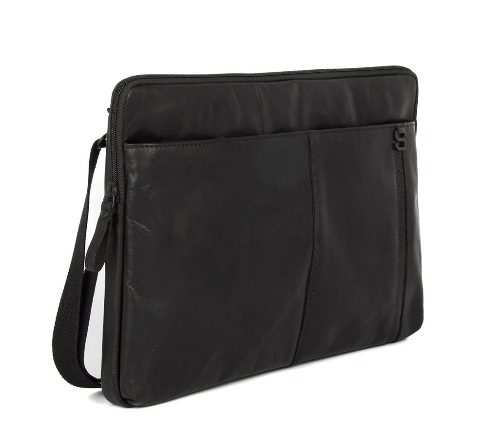 Tablet Tas/Sleeve leer up to 12.4 inch