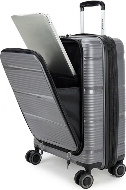 Business handbagage trolley met laptopvak