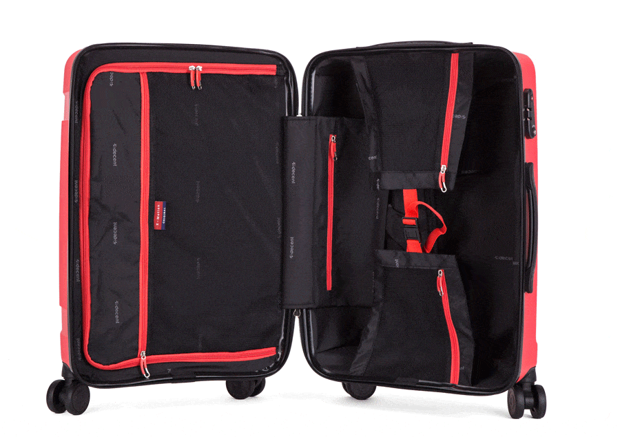 Handbagage 4 wielen hardshell - Koffers en tassen Emco