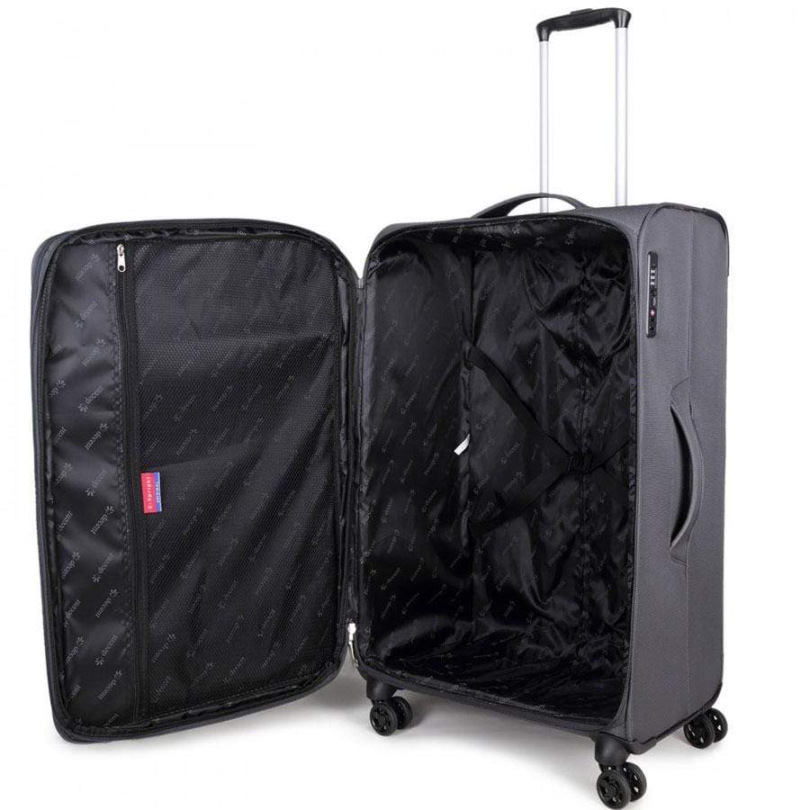 Koffer lichtgewicht grote maat 4 whls soft - Koffers en tassen Emco