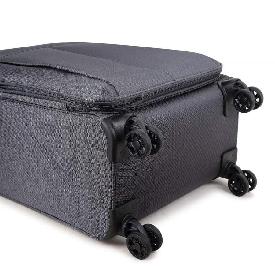 Koffer tussenmaat soft 4 wielen 2.5kg - Koffers en tassen Emco