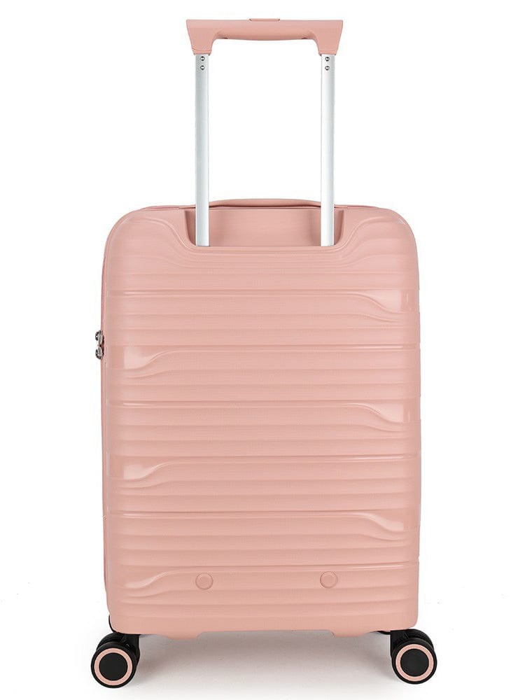Handbagage koffer roze 55x36x22 cm