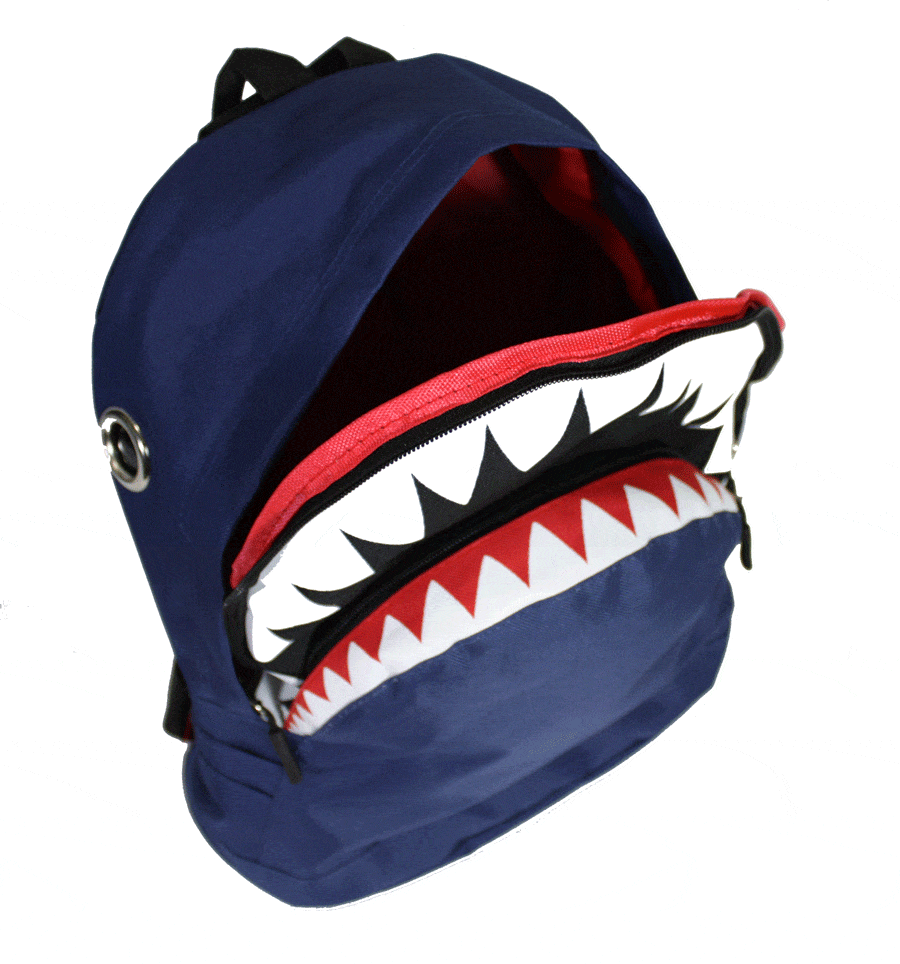 Haaien rugzak blauw - Koffers en tassen Emco