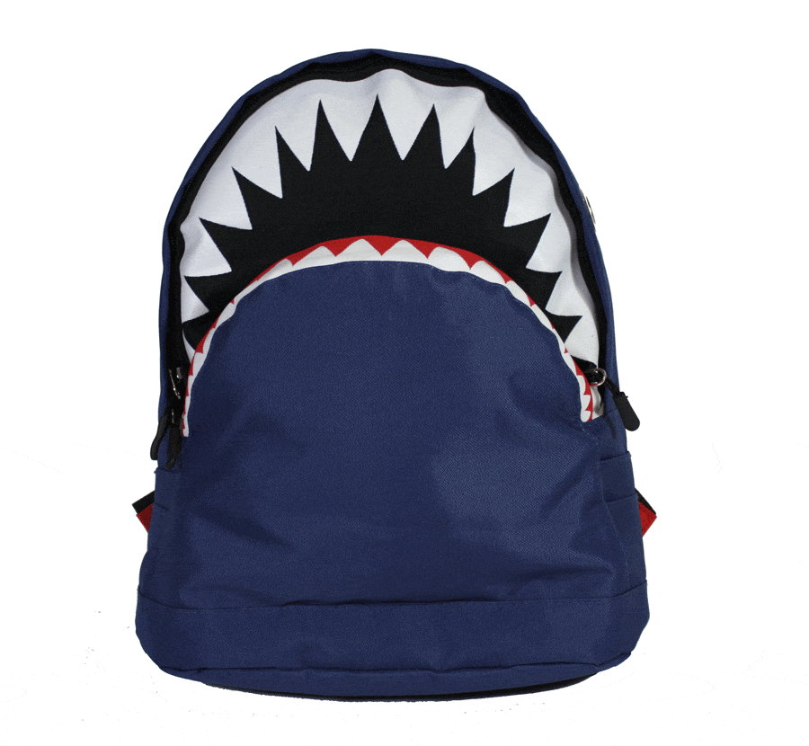 Haaien rugzak blauw - Koffers en tassen Emco