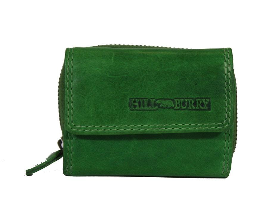 Mini Portemonnee Leer  Green - Koffers en tassen Emco
