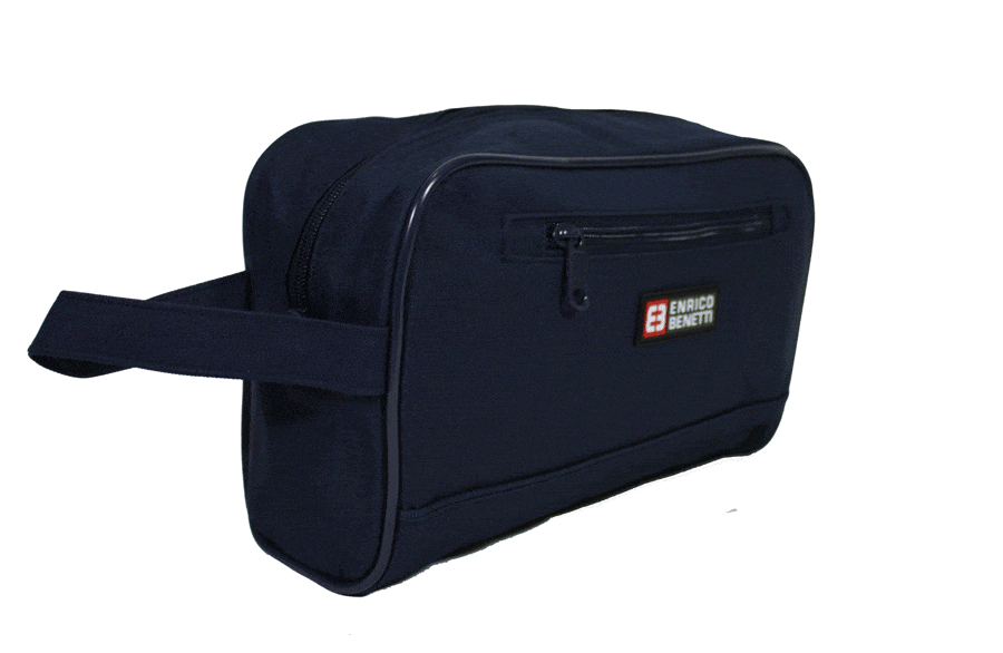 Toilettas basic blauw - Koffers en tassen Emco