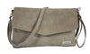 Clutch taupe suede envelop LIMUJO M