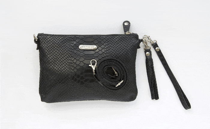 Clutch zwart LIMUJO - Koffers en tassen Emco